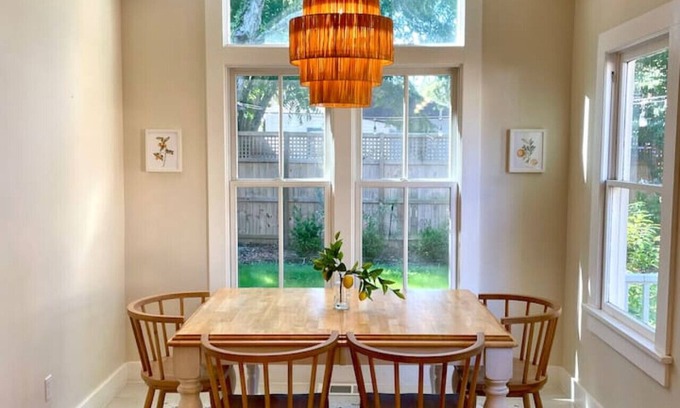 Downtown Historic District House | Updated Historic Family Home Dogs ok Walk to Town Easy Parking