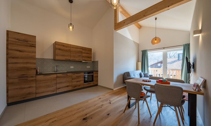 Nussdorf am Inn Apartment | Vacation apartment Heuberg with mountain view