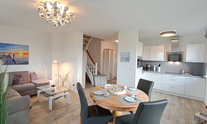 Am Salzhaff Apartment | Vacation apartment/apartment for 6 guests with 90m² in Pepelow (268036)