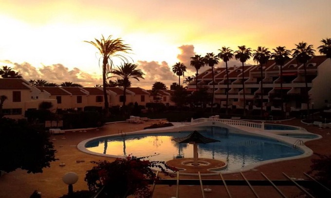 El Madronal Apartment | Vacation Apartment 'Cool Duplex In Playa Las Americas' with Sea View