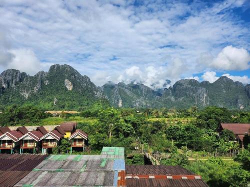 Vang Vieng Hotel | Vang Vieng Sky Mountain View Hotel