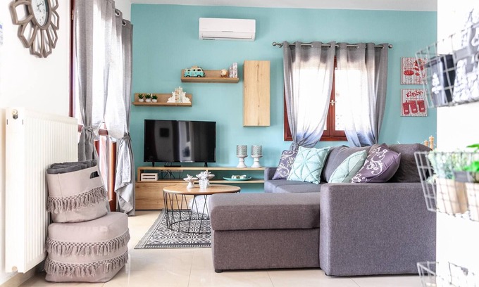 Agia Villa | Vila Vasiliki, Next To Platanias, 6min From Sea!