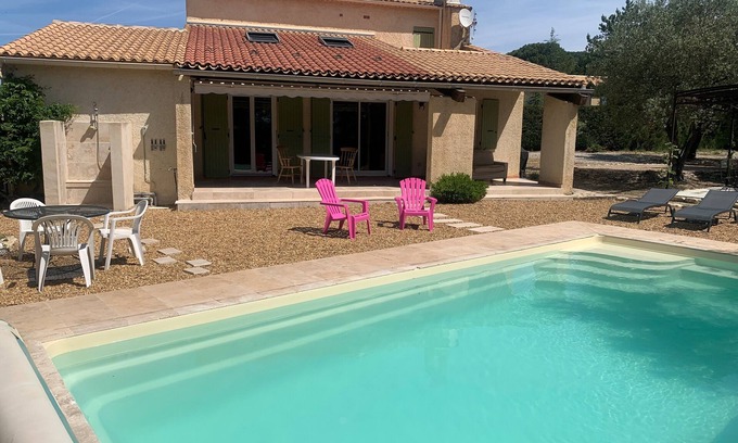 Saint-Marcellin-les-Vaison Villa | Villa 10 Personnes à 1.5 km de Vaison La Romaine Entièrement Rénovée