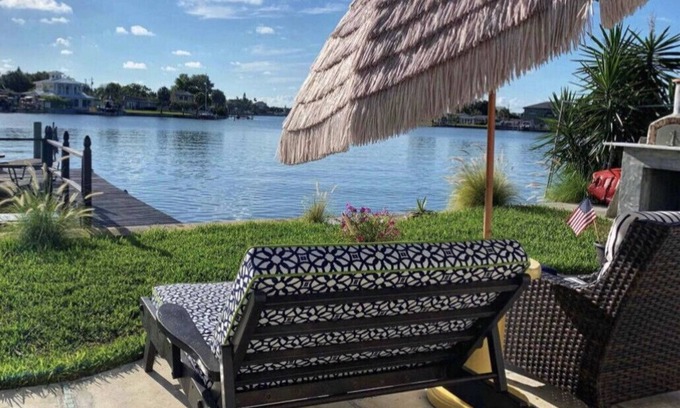 Indian Rocks Beach Villa | ☀️Villa Al Golfo Tre Stunning Pristine Waterfront Oasis