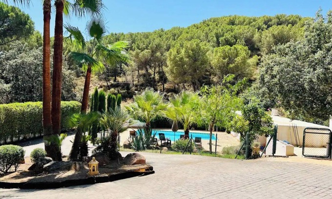 Las Jaras Villa | VILLA ALJARAL Spectacular, pool, fireplace, heated, wifi.