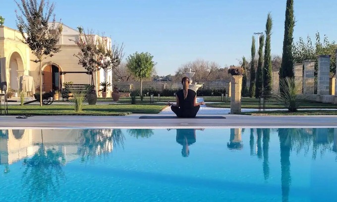 Specchia Villa | VILLA ANNA: Luxury Villa with big Pool, Jacuzzi and 10.000 m2 of private garden.