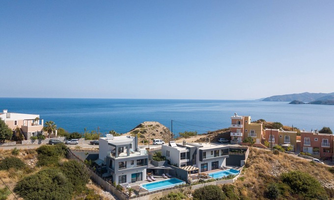 Agios Vasileios Villa | Villa Athina in Bali Crete Greece with private pool and elevator (3-level)