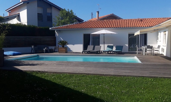 Anglet Villa | Villa Avec Piscine Proche Plage