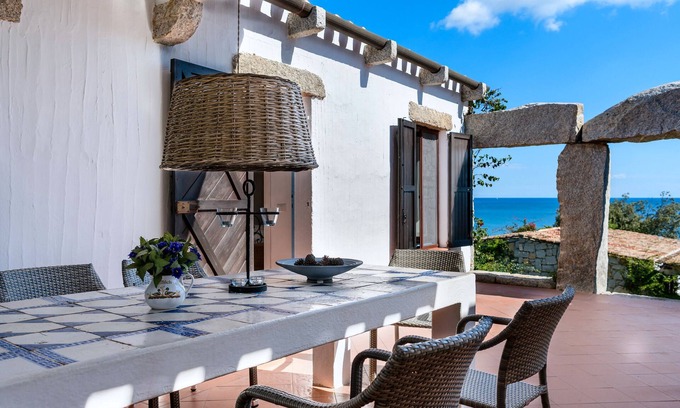 Sant'Elmo Villa | Villa 'Casa 15' with Sea View, Private Terrace and Air Conditioning