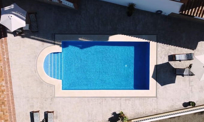 Velez-Malaga Villa | Villa el Palomar Azul. Holiday home with pool, sea and mountain view.