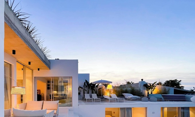 Cala Vadella Villa | Villa, great sea and sunset views on a quiet spot, 1minute from the beach.
