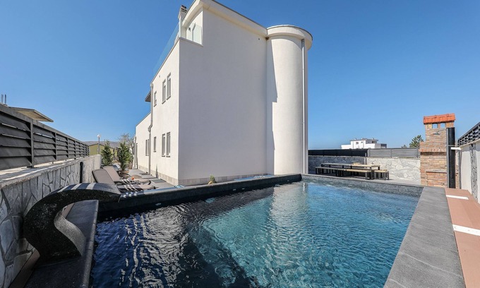 Seline Villa | Villa Jimmy Villa with pool, sea view and balcony - Villa Jimmy