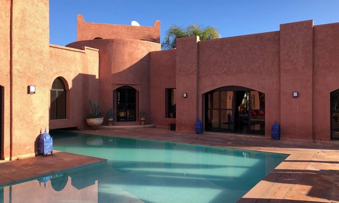 El Aggada Villa | Villa Marrakech, 550m2 with 5 suites and private pool.
