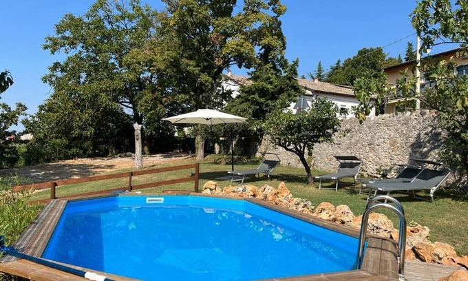 Caprino Veronese Apartment | Villa Nogarola - private pool and garden