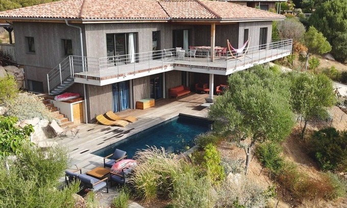 Pianotolli-Caldarello House | Villa Ondella - Climatisée avec piscine