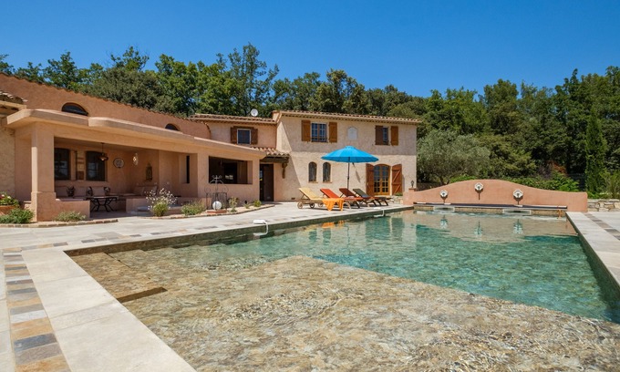 Seillans Villa | Villa 'Propriété Fontaine Margo': Peaceful Retreat with Mountain Views