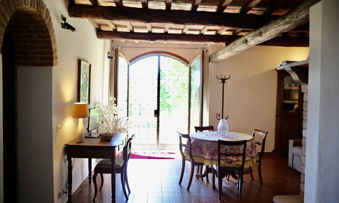 Cetona House | Villa Santa Maddalena-ground floor- pool at 500 m in San Giovanni farmhouse