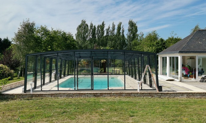Sarzeau Villa | VILLA WITH PRIVATE HEATED POOL. AND COVERED with a SHELTER . IN ST COLOMBIER