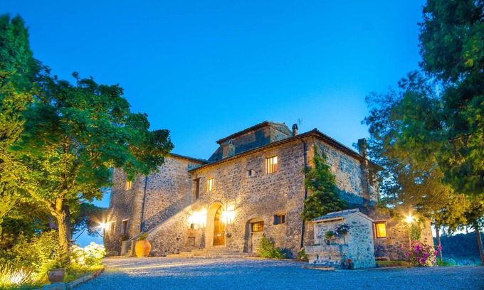 Orvieto Villa | Villa with private pool, air conditioning, billiard, sauna, whirpool near winery