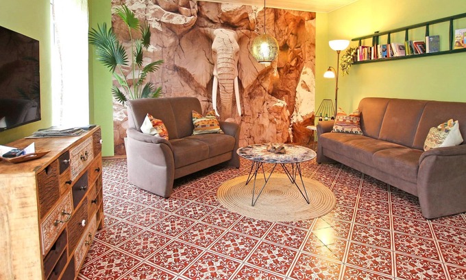 Eggesin Apartment | Vorp 3113 Afrika - Tierfreundlicher Ferienhof Eggesin Vorp 3110