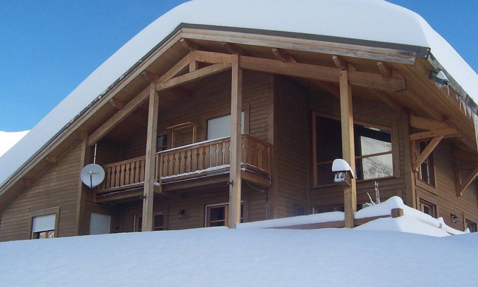 Allos Ski Chalet | Vrbo Property
