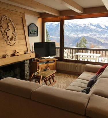 Combloux Apartment | Vue Mont Blanc et toute la chaîne