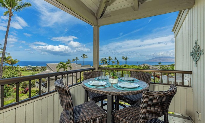 Wailea Condo | Wailea Ekolu 1608 | 1 Bedroom | Prime Wailea Location with Golf Course Views