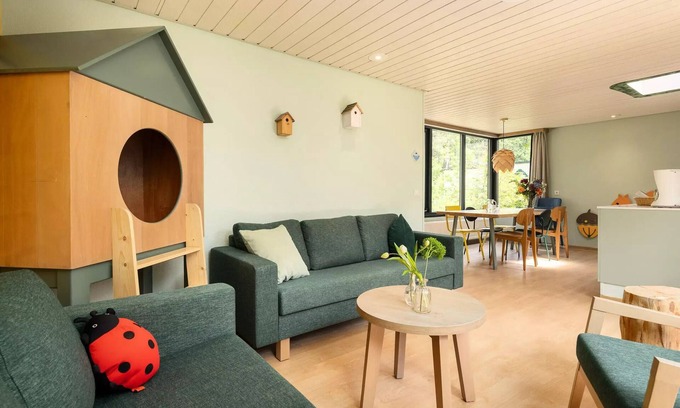 Bispingen House | Waldtierhütte für 6 Personen
