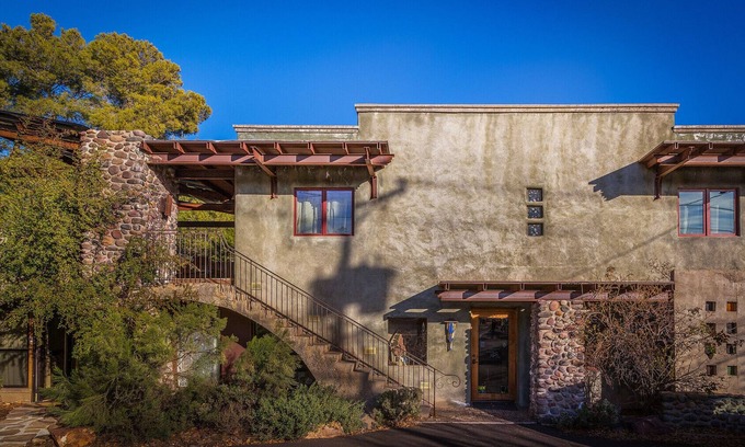 Uptown Sedona Apartment | Walk a Block to Uptown (Our Downtown) to the main shops, tours, restaurants.