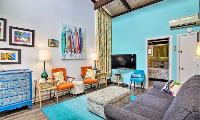 Dewey Beach Condo | Walk to Dewey Beach: Bright Condo w/Balcony!