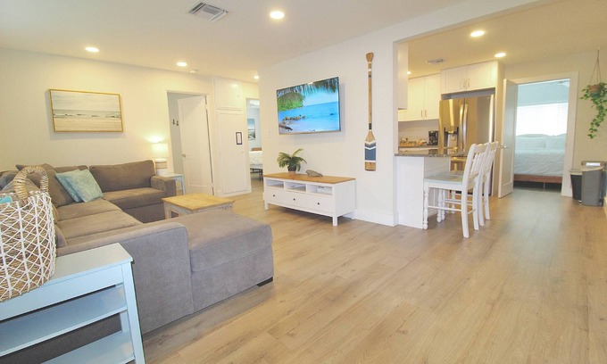 Jensen Beach House | Walk to Downtown - Pet Friendly - Close to Beaches!