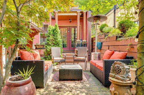 Scranton House | Walk to Nay Aug Park Grand Group Getaway with Patio