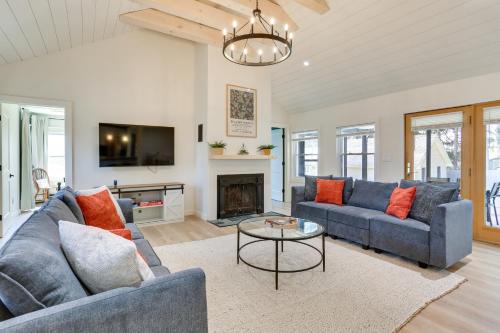White Lake House | Walk to White Lake Family Home with Deck and BBQ