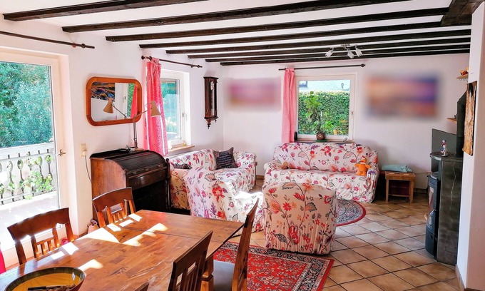 Herdwangen Schoenach House | Walnut House - Large, stylish house, 20 minutes from Lake Constance