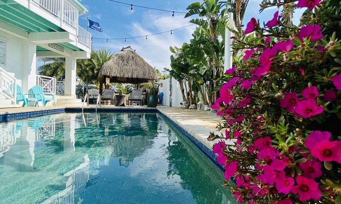 Tavernier Cottage | Water Front Home With Pool and Dock Three min From Atlantic Ocean