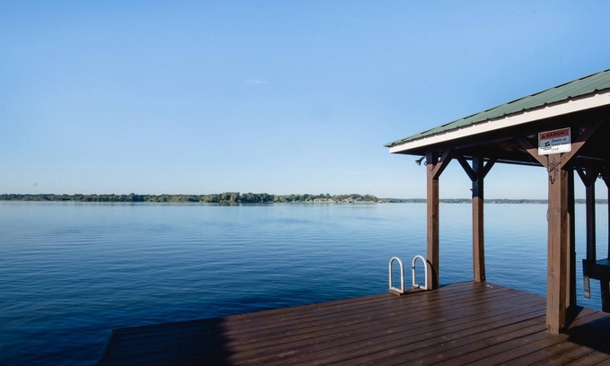 Cherokee County House | *Waterfront* charming cabin w/private boat dock