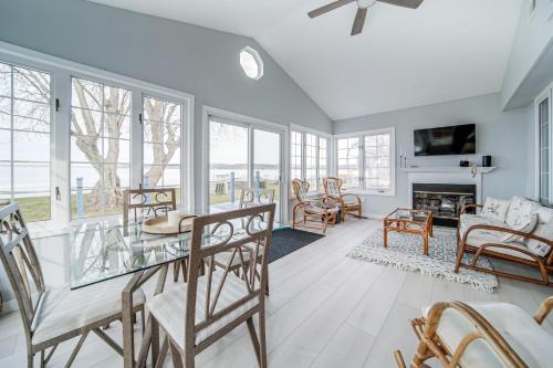 Jamestown West House | Waterfront Chautauqua Lake Home with Stunning Views