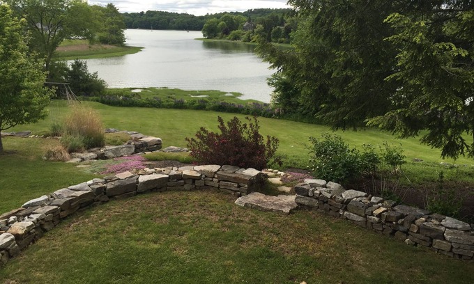Damariscotta House | Waterfront home with beautiful sunsets overlooking the Damariscotta river