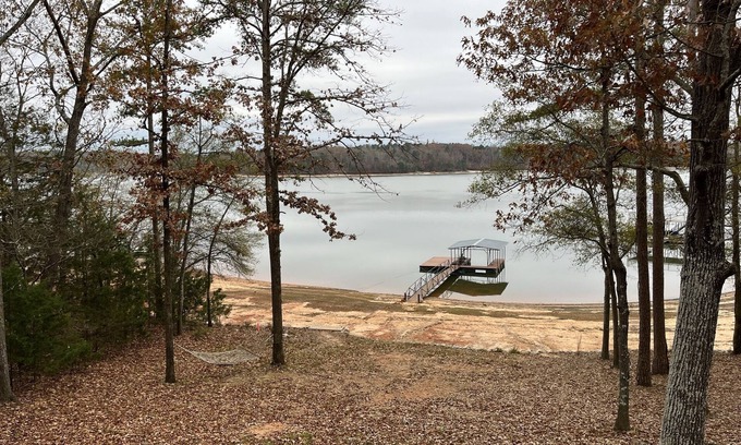 Fair Play House | Waterfront home with water views from the large deck and dock on deep water