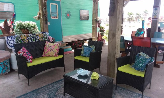 Crystal Beach Other | WATERFRONT HUMDINGER GLAMPER