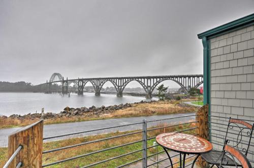 Newport House | Waterfront Oregon Abode with Balcony and Ocean Views!