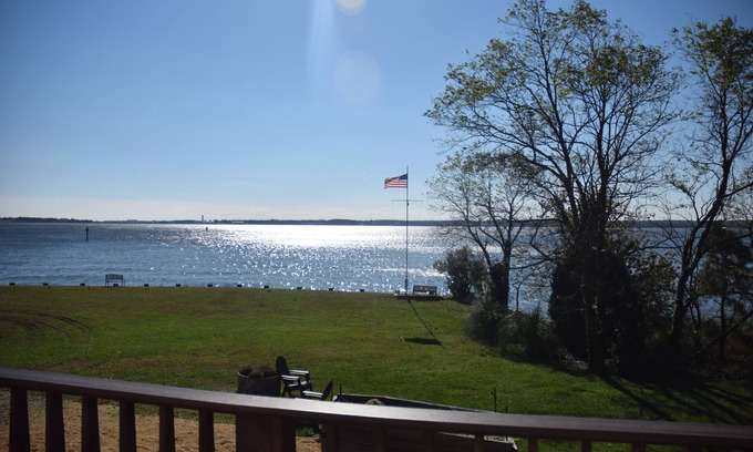 Chesapeake Ranch Estates-Drum Point House | Waterfront Wildlife Retreat on the Patuxent River