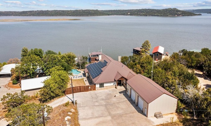 Graford House | Waterfront with Dock!