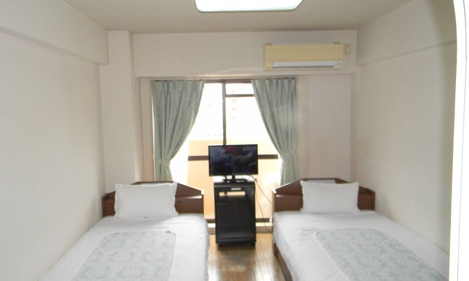 Naniwa Apartment | Weekly Green Inn Namba Standard Twin Room No Smok - 501/Osaka Ōsaka