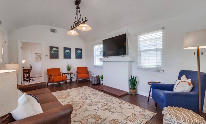 La Mesa House | Welcoming bungalow with den, ideal for longer stays, near everything!