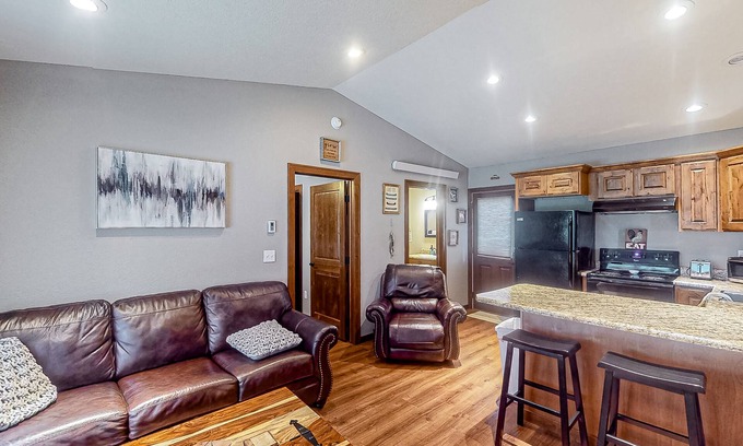 Rimrock House | Welcoming house with spacious deck, central AC & W/D - near national parks