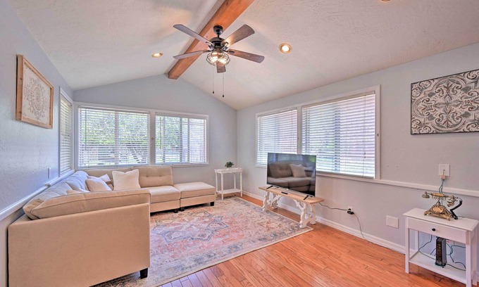 Whispering Pines Cottage | Whispering Pines Home: Fire Pit, Near Scenic Hikes