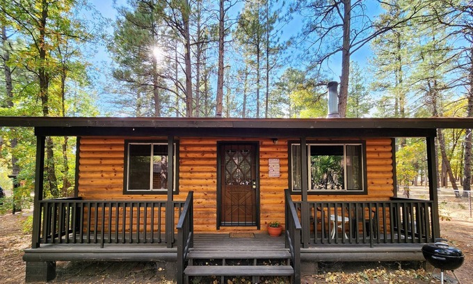 Pinetop-Lakeside Cabin | White Fir Cabin at Lazy Oaks Resort