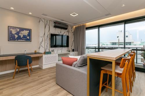 Centro Apartment | WI-FI 500MB | Studio Vista-Mar com Foodhall #CA47
