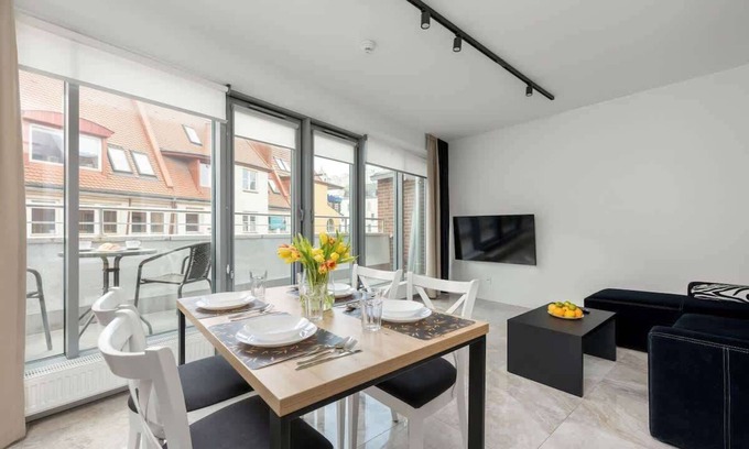 West Pomeranian Voivodeship Apartment | Wielka Odrzańska 17 | Szczecin | Storey Apartment | Balcony